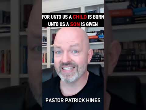 Isaiah 9 Prophecy of Jesus - Pastor Patrick Hines Podcast #shorts #christmas #advent #Christian