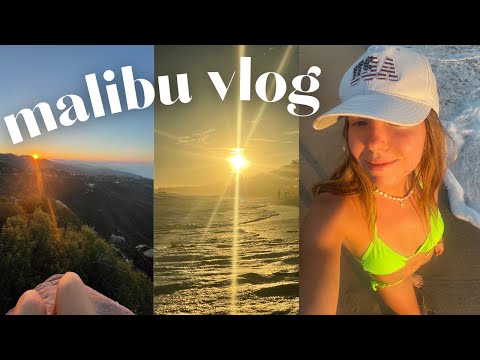 malibu travel vlog 2023 (what to do in malibu)