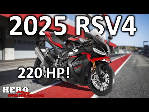 Aprilia's New 2025 RSV4 Is Incredible! But has a Dark Secret