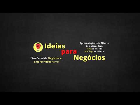 Transmissão ao vivo de Ideias para Negócios