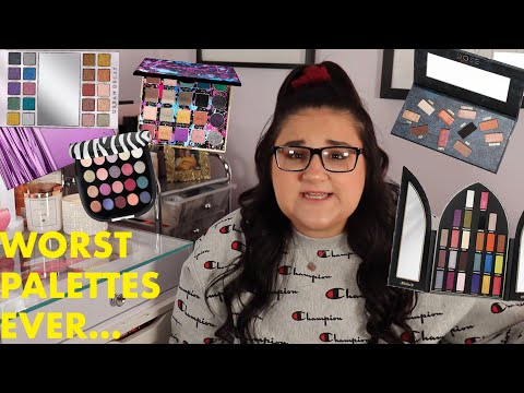 Ranting About the Ugliest Makeup Palettes Ever Made! *ew*