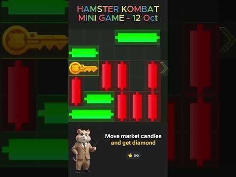 Hamster Kombat New Season Mini Game Solution 12 October 2024