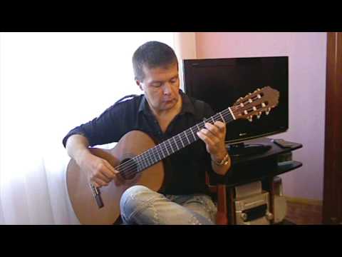 Aşık Veysel : Kara Toprak (Черная земля). Classical guitar V. Sharii.