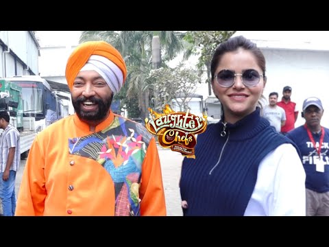 Rubina Dilaik And Harpal Singh Sokhi At Laughter Chefs Unlimited Entertainment Season 2