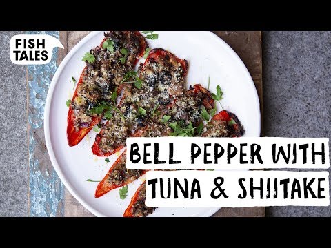 TUNA Stuffed Bell Pepper Paprika | Bart van Olphen