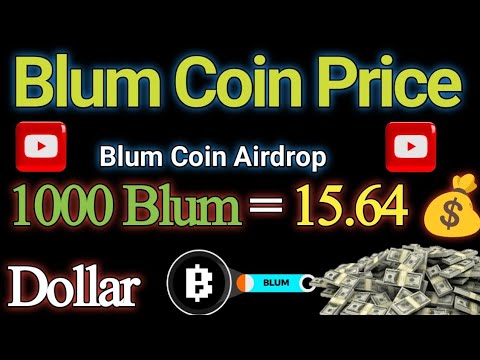 Blum Price New Update 2024 | Blum Airdrop | Blum Telegram Bot