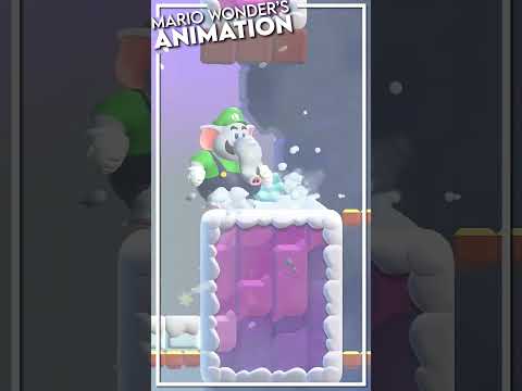 Mario Wonder's Animation