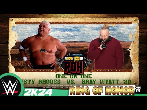 WWE #ringofhonor - Dusty Rhodes VS Bray Wyatt