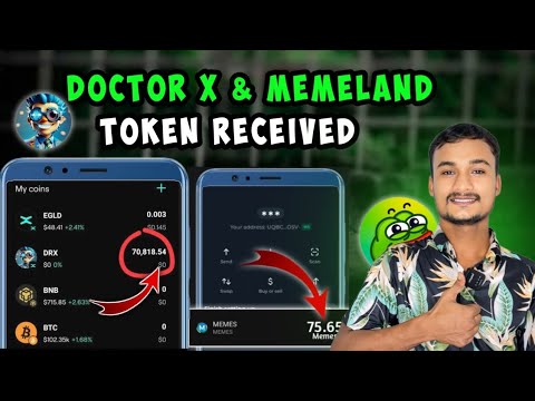 Doctor X Token Received 🤑 | Memeland Token Received 🤑 | Doctor X Token price 🤑