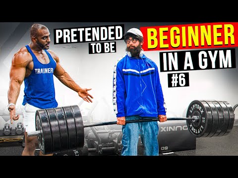 They Never Thought I COULD DO THIS...  | Pretended to be a Beginner in GYM #6