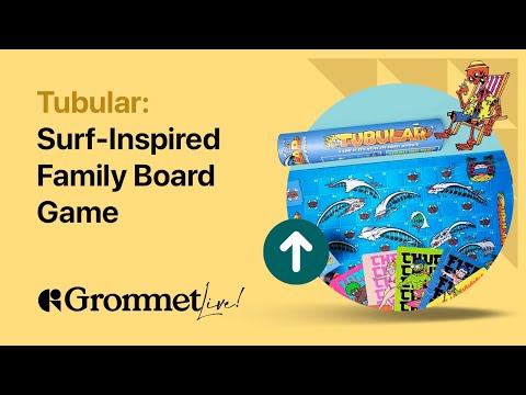 Tubular Is the Surf-Inspired Family Board Game of Epic Tubes and Gnarly Wipeouts | Grommet Live