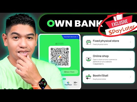 OWN BANK Merchant QR - A New Way To Accept Spaylater, Billease, Gcash, Maya Etc.|Convert to Cash?!?