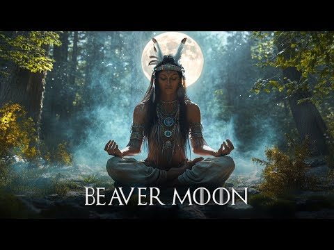 Beaver Moon - Relax with Native American Flute Music & Nature Sounds | Meditation, Sleep & Healing