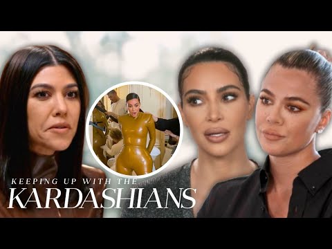 Kim and Kourtney Kardashian Brave Paris Fashion Week Amid Growing Pandemic Concerns | KIUWTK | E!