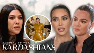 Kim and Kourtney Kardashian Brave Paris Fashion Week Amid Growing Pandemic Concerns | KIUWTK | E!