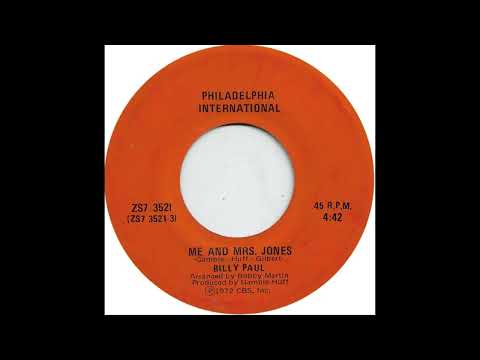 Billy Paul - Me And Mrs.  Jones (1972)