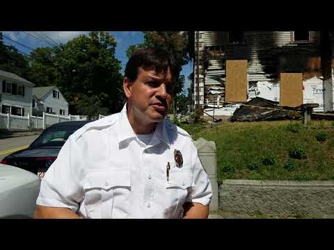 Fitchburg Fire LT. Phil Jordan talks about the home at 19 Prospect Street in Fitchburg.