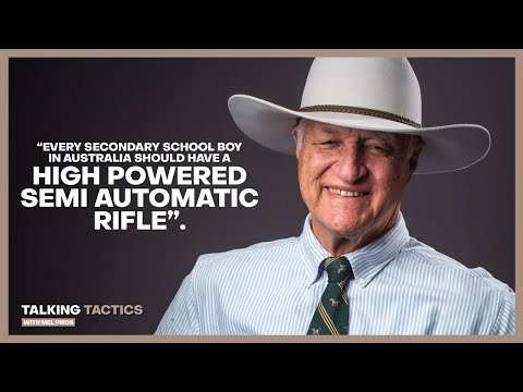 Bob Katter: Dams, China, the Military, Crocs & Queen St Cowboys | Talking Tactics with Bob Katter