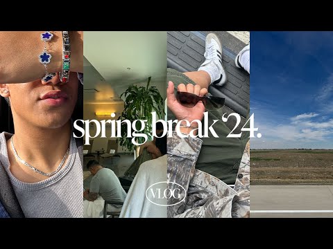 a chill spring break vlog | wyoming roadtrip, asian food mukbang, vibing with lovely people 🎐