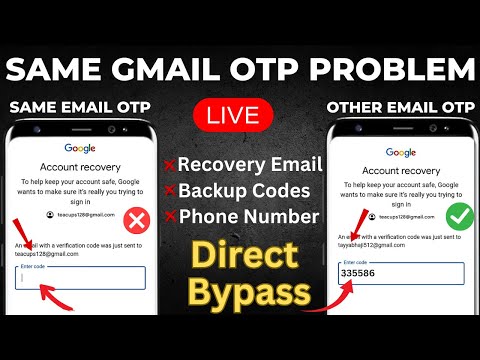 how to recover gmail password without recovery email and phone number || same gmail otp problem