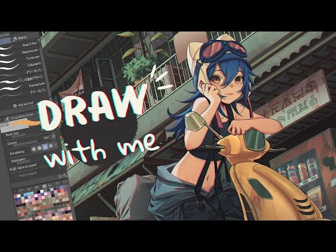 draw with me ✦ gaomon wh851 unboxing & review 【CLIP STUDIO PAINT】