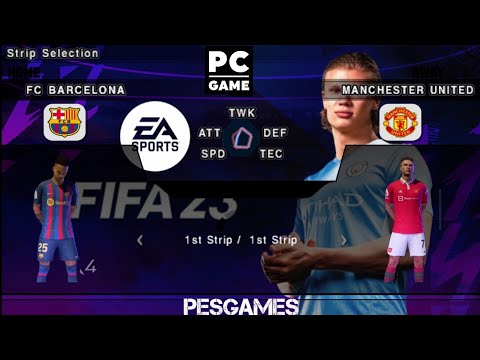 Playing FIFA 23 PPSSPP - PC Gameplay