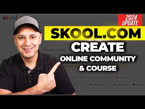 How to Use Skool.com for beginners - Create online courses and communities