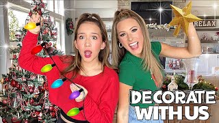 DECORATE FOR CHRISTMAS WITH US (HOLIDAY SHOPPING + ROOM DECOR INDPO) 🎄😱✨