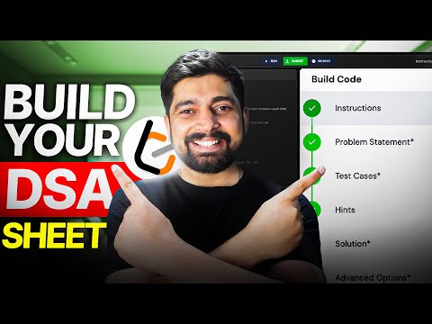 Your own Leetcode for your SDE sheets