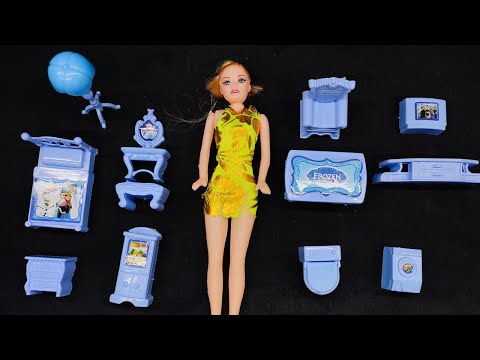 DIY Unboxing Amazing Mini Frozen setI Miniature set! Satisfying Video!  #VPAFamily5631 @Dolliyon