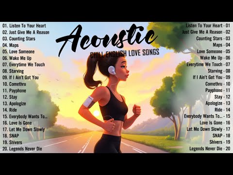 Soft Acoustic Songs 2024 🎈 Best Chill English Acoustic Love Songs 🎈 Top Chill Acoustic Music 2024