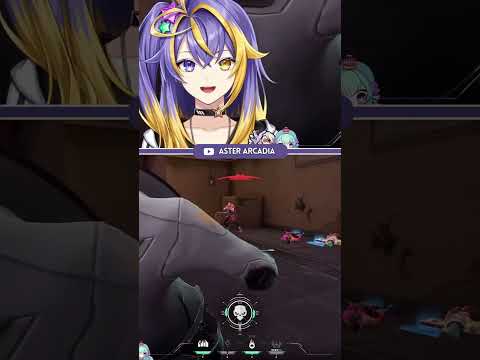 aster is finana's hero #asterarcadia #vtuberclips #claudeclawmark #finanaryugu #nijisanji_en