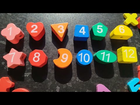 1to10 numbers, Toddler Shapes, numbers and Colors with Kids Educational Game, number puzzle for kids