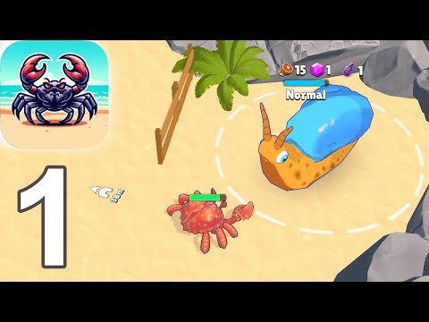 Crab Life : RPG Survival Gameplay Walkthrough Part 1 (iOS Android)