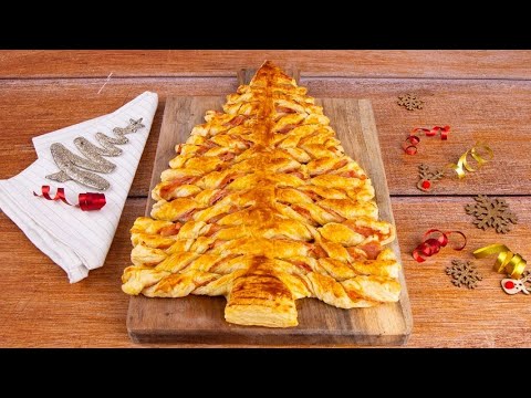 SAVORY CHRISTMAS TREE: the PUFF PASTRY recipe perfect to celebrate your holidays! 🎄