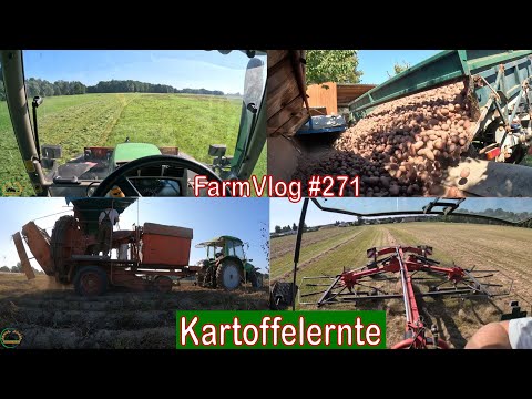 Farmvlog #271: Kartoffelernte | später 2. Schnitt