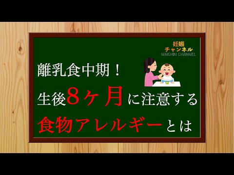 【生後8ヶ月③】離乳食中期に注意する！食物アレルギーとは🤔