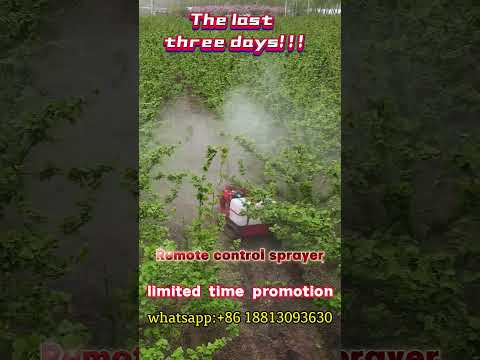 Promotional price for the last three days! !#remote control lawn mower#Remote control sprayer