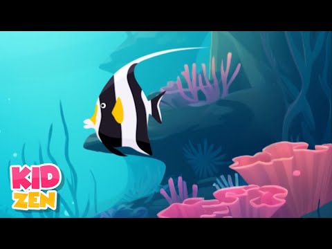 12 Hours of Relaxing Baby Music: Embrace of Corals | Piano Music for Kids and Babies