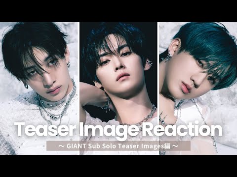 【Stray Kids】気狂いSTAYによるリアクション動画【"GIANT" Sub Solo Teaser Images ヒョンライン編】