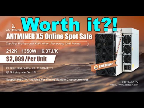 Bitmain Antminer X5 Miner With RISC-V Chips A Good Deal? Will XMR Monero Community Try and Stop It?