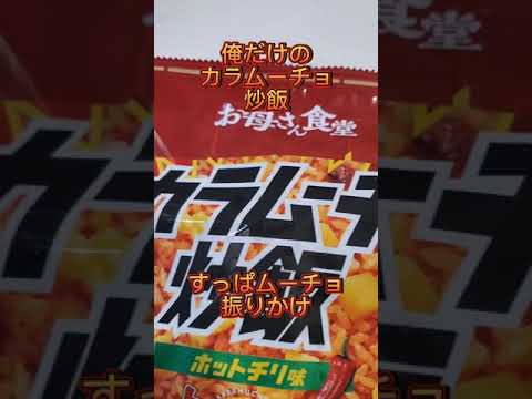 【超絶炒飯】俺だけのカラムーチョ炒飯すっぱムーチョ振りかけ❗食感、味ムーチョ級‼️#shorts