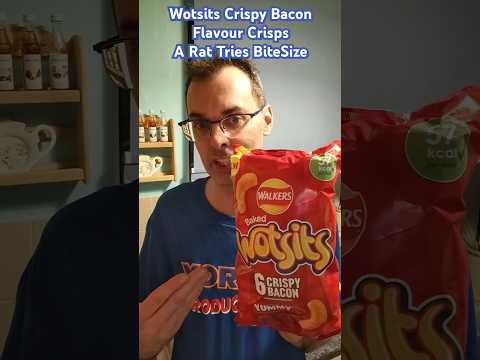 Wotsits Crispy Bacon Taste Test #shorts #shortvideo #food