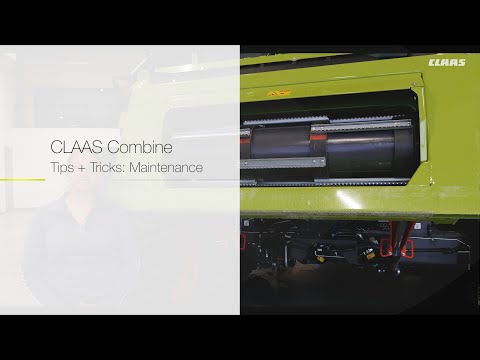 CLAAS Combine Tips + Tricks | Maintenance