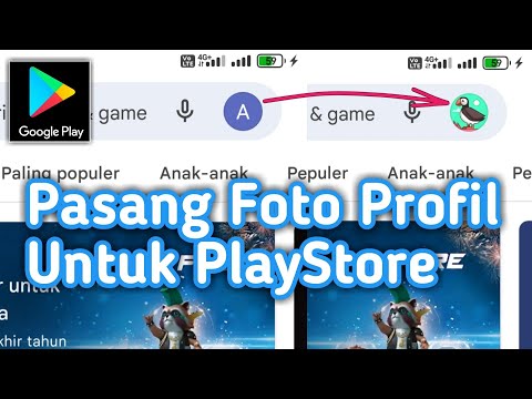 CARA Membuat foto Profil PlayStore | Foto Profil untuk GooglePlay, Gmail, dan Youtube