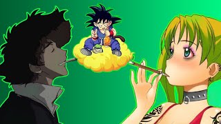 The Best Anime to Watch While High