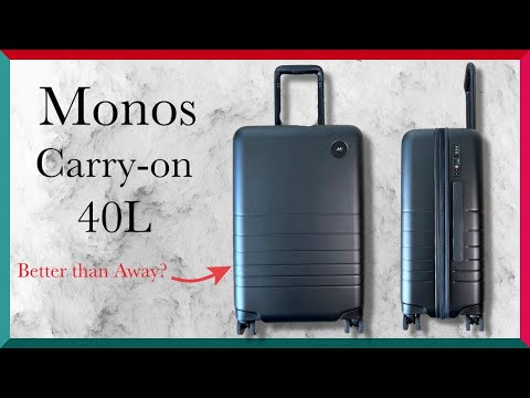 Monos Carry-On 40L Suitcase review - A Beautiful Hardshell with Smooth Hardware