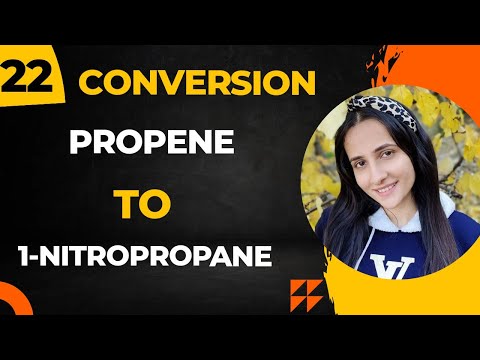 22) Convert Propene into 1-nitropropane| Conversions Class12 Chemistry| Class12 organic conversions