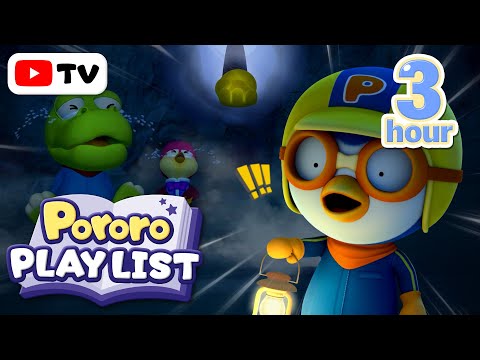 ★3-Hour★ Pororo RESCUE Adventure | Kids Best Episode Compilation | Pororo Kids Playlist