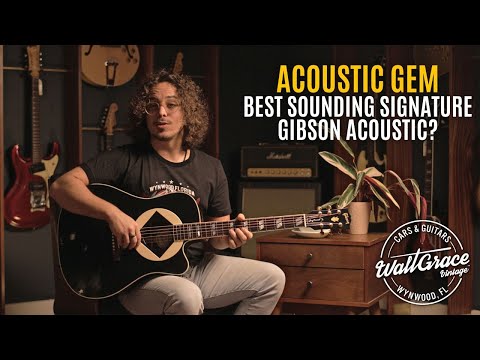 Best Sounding Signature Gibson Acoustic??? - Gibson Acoustic Jerry Cantrell "Atone" Songwriter